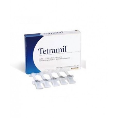 Teofarma Tetramil 10 Monodose Collirio 0,5 Ml 0,3% + 0,05%