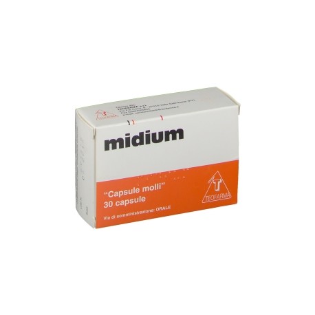 Teofarma Midium 30 Capsule per Carenza di Vitamine