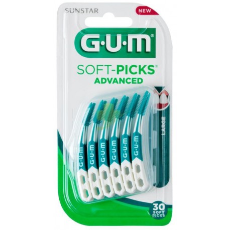 Sunstar Gum Soft-Picks Advanced Scovolini Misura L 30 Pezzi 