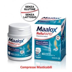 Sanofi Maalox Reflurapid 40 Compresse
