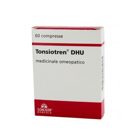 Schwabe Pharma Tonsiotren Dhu 60 Compresse