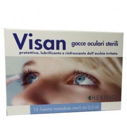 Hering Visan Gocce Oculari 15 Fiale 0,5 ml