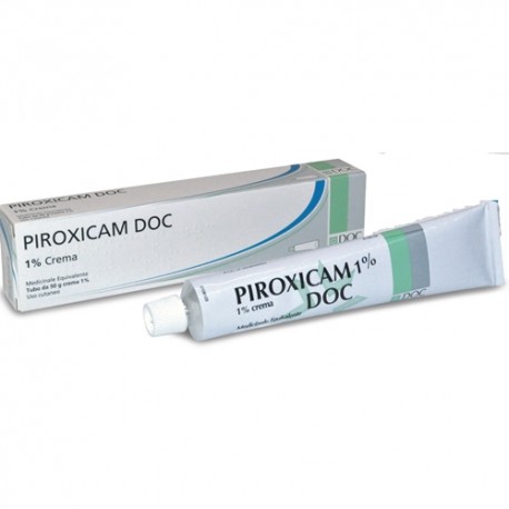 Piroxicam Doc Crema per Dolori Muscolari e Articolari 50 g