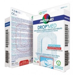 Pietrasanta Pharma Master-Aid Drop Med 10,5x15 5 Pezzi Medicazione Compressa