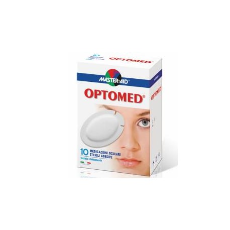  Pietrasanta Pharma Master Aid Optomed 10 medicazioni oculari sterili adesive 96x66 mm
