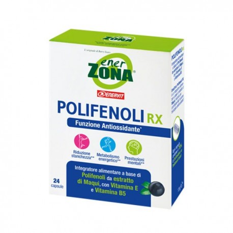 Enervit Enerzona Polifenoli Rx 24 Compresse Integratore Antiossidante
