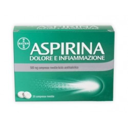 Bayer Aspirina Dolore e Infiammazione 8 Compresse Rivestite 500 mg
