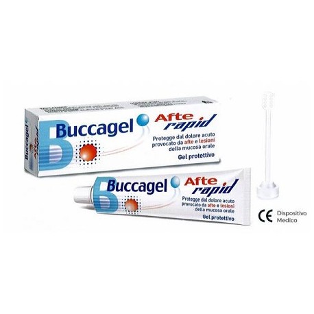Curaden Healthcare Buccagel Afte Rapid gel protettivo 10ml 