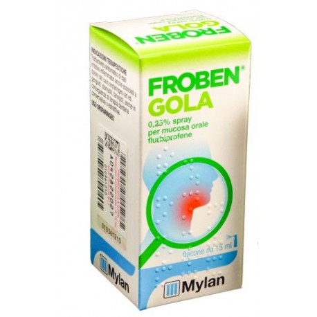 Mylan Froben Gola Spray Mucosa Orale 15 ml