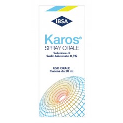Ibsa Karos Spray Orale 0,3% utile per infiammazioni della mucosa orale 20ml