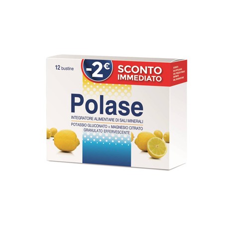 Pfizer Polase integratore di potassio e magnesio Limone 12 bustine