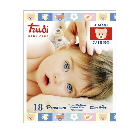 Silc Trudi Baby Care Dry Fit Maxi 7-18 Kg 18 Pannolini