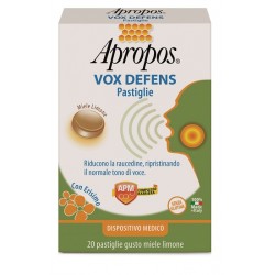 Apropos Vox Defens pastiglie miele limone 20pezzi