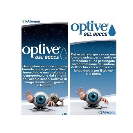 Allergan Optive Gel oculare gocce 10ml
