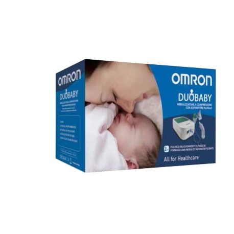 Nebulizzatore Omron Duo Baby aerosolterapia + aspiratore nasale