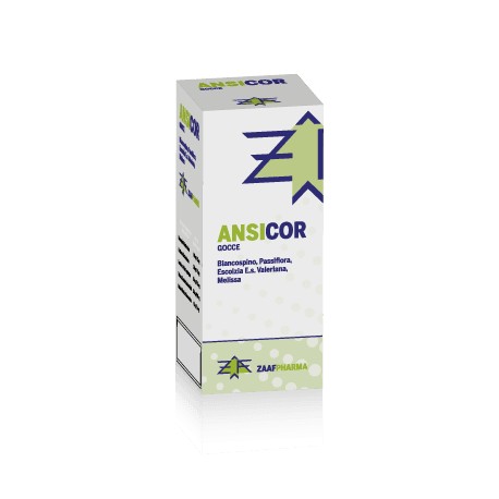 Zaaf Pharma Ansicor 30 ml Integratore per Rilassamento 