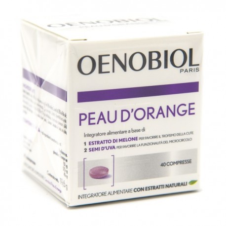  Oenobiol Peau D Orange 40 Compresse