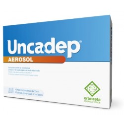 Erbozeta Uncadep aerosol soluzione sterile 10 fiale monodose da 2 ml 
