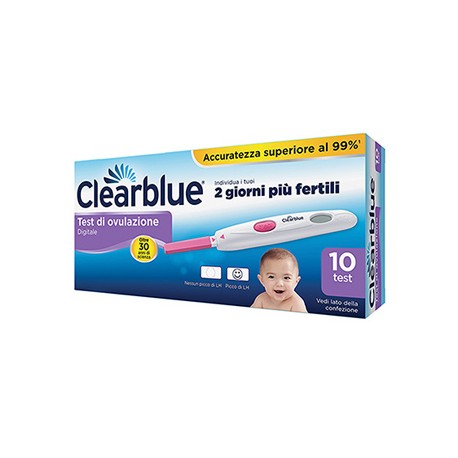 Clearblue - Procter & Gamble Test Ovulazione Clearblue Ovulation Digital 10 Stick