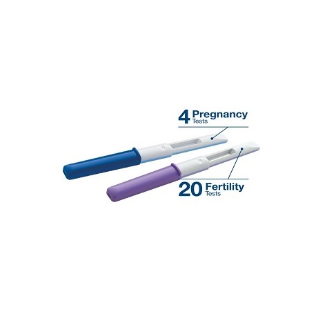 Clearblue Advanced Test di ricambio per Monitor di Fertilità 20 test di fertilità + 4 test di gravidanza