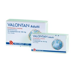 Recordati Valontan Adulti 4 Compresse Rivestite 100 mg