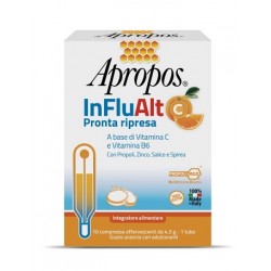Pharma Apropos InFluAlt C Pronta ripresa 10 compresse effervescenti gusto arancia
