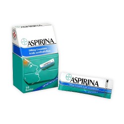 Bayer Aspirina Granulato 500 mg Analgesico 10 Bustine