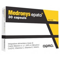 Aqma Italia Medronys Epato 30 capsule integratore per fegato 