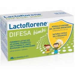 Lactoflorene Difesa Bimbi fermenti lattici 10 flaconcini 10ml.
