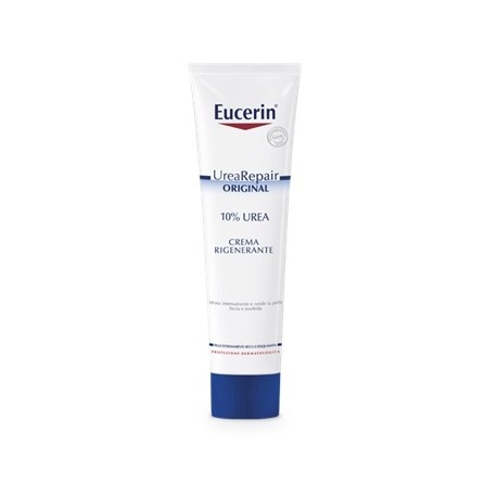 Eucerin Urearepair Original Crema Rigenerante 10% Urea 100ml Travel Size