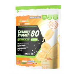 Named Creamy Protein 80 Proteine in Polvere gusto Banana 500 g