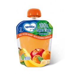 Mellin pouch 100% frutta mista 90gr. 6mesi+