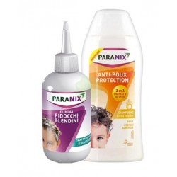 Bipacco Shampoo Paranix Trattamento Pidocchi 200 Ml + Shampoo Protection 200 Ml + Pettine