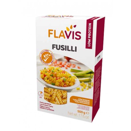 Flavis - Mevalia Flavis Fusilli Pasta Aproteica 500 G