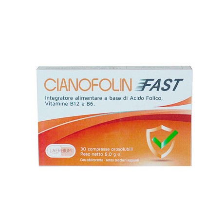 Cianofolin Fast Integratore per sistema nervoso 30 compresse - Farmacie  Ravenna