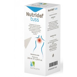 Nutridef Tuss per la fluidità delle secrezioni bronchiali 200 ml
