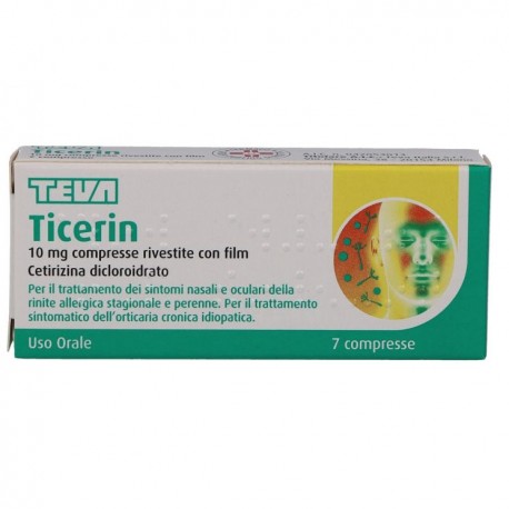 Teva Ticerin 7 Compresse Rivestite 10 Mg