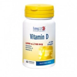 Longlife Vitamin D 4000 u.i. 60 compresse integratore per le ossa 