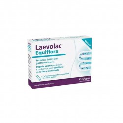 Chiesi Laevolac Equiflora 12 bustine per alterazione flora batterica 