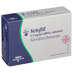 Ketoftil Collirio contro Allergia 25 fiale