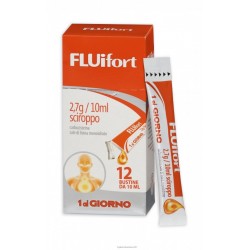 Fluifort Sciroppo Fluidificante Benessere Respiratorio 12 Bustine