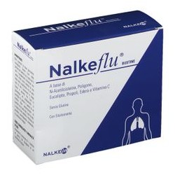 Nalkein Pharma Nalkeflu 20 bustine integratore per tosse grassa 