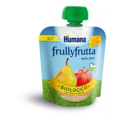 Humana Frullyfrutta con Mela Pera 6 Mesi+  90 g 