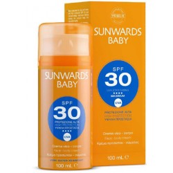 Sunwards Baby face & body cream SPF30 100ml.