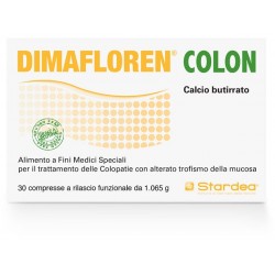 Stardea Dimafloren Colon Integratore per il trattamento delle colopatie 30 compresse