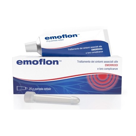 Emoflon pomata rettale per il trattamento delle emorroidi 25gr.