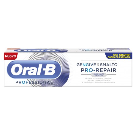Oral B Professional Gengive & Smalto Pro Repair Dentifricio Sbiancante Delicato 85 ml 