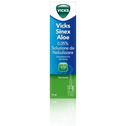 Vicks Sinex Aloe 0,05% soluzione da nebulizzare per naso chiuso 15 ml