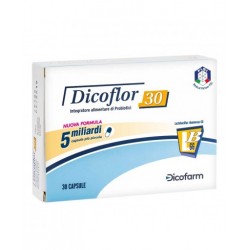 Dicofarm Dicoflor 30 per alterazione della flora batterica 30 capsule 