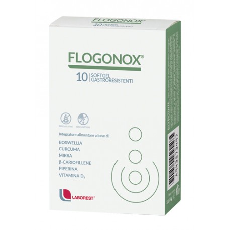 Flogonox Integratore antiossidante 10 Capsule Softgel
